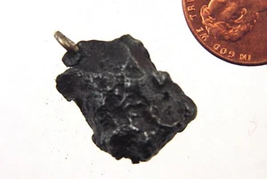 Collar colgante de tectita meteorito ruso PERO Sikhote-Alin 8632P - Imagen 1 de 4