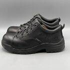 Timberland Pro Womens 6 Shoes Safety Composite Toe Leather Black Titan Worn Once