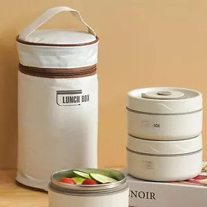 Tragbare Brotdose Speisenwärmer mit 2 420ml & 1 620ml Behälter für unterwegs - Bild 1 von 13