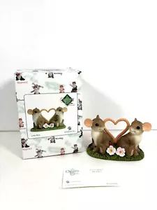 Charming Tails LOVE MICE (Tails Form A Heart) Valentine's Day 2 1/4" Ladybug NEW - Picture 1 of 6