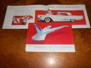 1958 FORD THUNDERBIRD BROCHURE / '58 T-BIRD CATALOG - Picture 1 of 1