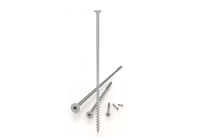 10pz - Viti per legno autofilettanti zincate a caldo torx fissaggio legno/legno - Immagine 1 di 4