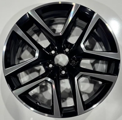 Llanta 18" x 8" Volvo S60 V60 2017 2018 70427 Tucan OEM negra brillante CNC Foto 1 de 4