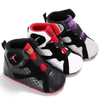 Classic Baby Boy Girl Crib Shoes Infant Sneakers Casual Shoes Newborn Baby Shoes Foto 1 de 4