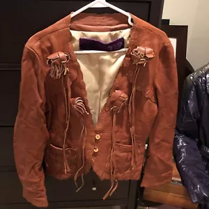 Original Italian NOLITA Leather Jacket Great condition - Picture 1 of 12