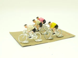 Tour de France Plastique Minialuxe 1/32 - Coureurs Cyclistes : Lot de 4 A - Picture 1 of 3