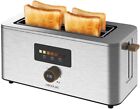 Cecotec Vertical Toaster 2 Long Slots Touch&Toast Extra Double. 1500 W, 4 Slices