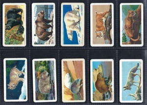BROOKE BOND (CANADA) - ANIMALS OF NORTH AMERICA (ROLLAND) - FULL SET OF 48 CARDS - Picture 1 of 10