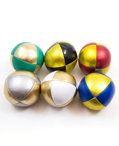  120g Juggle Dream 8-Panel Squeeze Thud Jonglierball - Metallic Thema  - Bild 1 von 1