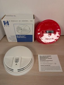 Detector de humo alarma contra incendios ESL/GE/Interlogix 449CT nuevo caja abierta - Imagen 1 de 8