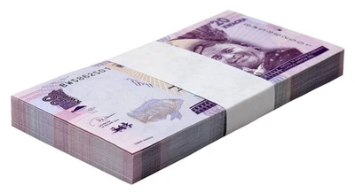 Malawi 20 Kwacha, 2019, P-63e, UNC X 100 PIEZAS Paquete Foto 1 de 2