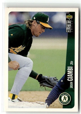 1996 Collector's Choice #243 Jason Giambi - Image 1 of 2