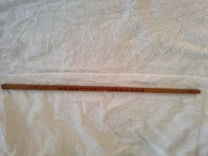 DUQUESNE PILSENER BEER 🍺 🍻 Wooden Walking Stick / Ruler from 1970 - Picture 1 of 6