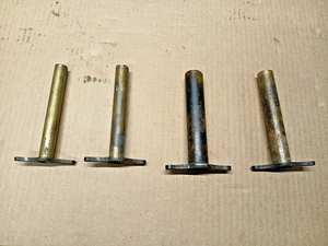 JUEGO DE ANIDACIÓN DE BOTICARIO CORTADOR DE AGUJEROS DE CORCHO DE LATÓN VICTORIANO 6 10 12 15 - Imagen 1 de 6