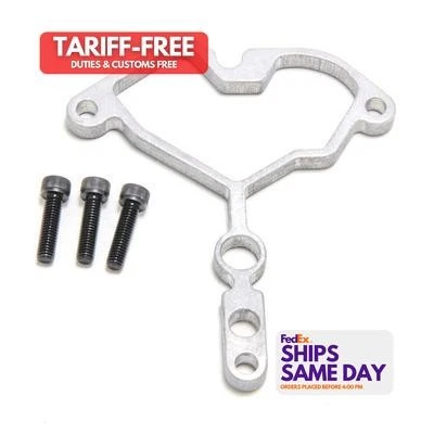 Trans-Dapt 2457, One Natural Aluminum 1/4In Fits Gm Tbi Riser Plate Performance - Image 1 of 4