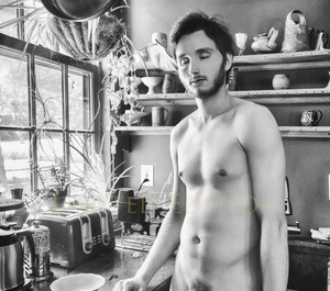 Bellissimo fisico nudo maschile interesse gay foto edizione limitata 8,5x11 10,25 - Foto 1 di 2