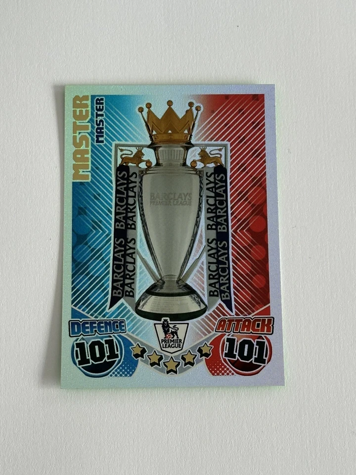 MATCH ATTAX 2010/11 10/11 MASTER TROPHY CARD 101 101 - Image 1 of 2