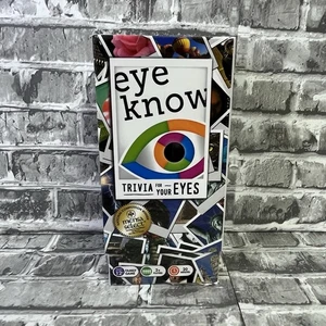 Eye Know: Trivia For Your Eyes Family Card Game Mensa Select New in Box Sealed - Picture 1 of 1
