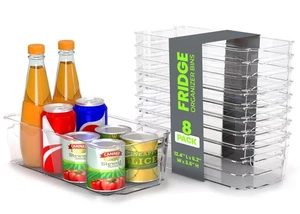 - Fridge Organizer Bins - Refrigerator Organizing Bins - Pantry Organizers & ... - Picture 1 of 8