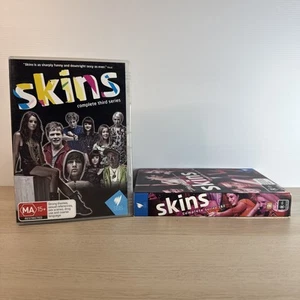 Skins : Volume 1 2 3 - DVD Region 4 - BBC - Drama Comedy Series - Picture 1 of 16