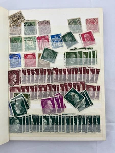 Vintage Germany Stamp Album – 14 Pages – 400+ Used DDR/Bund/Olympic/Beethoven - Picture 1 of 16