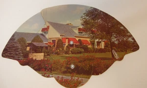 Vintage 1950er New Lenox Lumber & Hardware Co. + Mokena, IL PARADISE Fan House Home - Bild 1 von 10