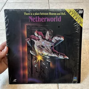 Laserdisc Netherworld 1991 Full Moon Horror Extended Play NOT DVD OR BLU RAY - Picture 1 of 5