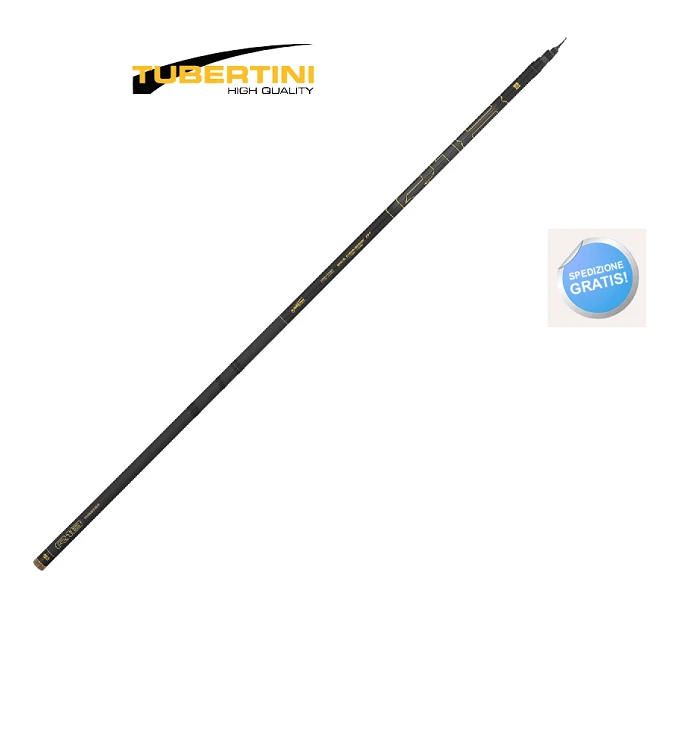 Caña de Pescar TUBERTINI R18 Boloñesa 01 Montada Carbono Mar Lago Río Foto 1 de 1