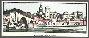 1939  --  LE RHONE A AVIGNON . 4A554 - Picture 1 of 1