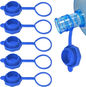 Xaxuqtu【5 PZ】 Tappo Caraffa Acqua da 3 e 5 Galloni, Aggiornamento Tappi di Ricambio Riutilizzabili, Non - Foto 1 di 11