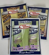 Mane 'n Tail Shampoo E Condicionador Amostras De Produtos De Cabelo Original X 6