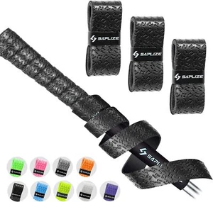 Paquete de 3 cintas envolventes de agarre de PU adhesivas para empuñaduras de palos de golf - Imagen 1 de 3