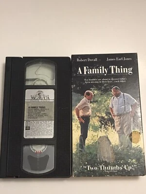 A Family Thing 1983 VHS Robert Duvall James Earl Jones Two Thumbs Up - Image 1 of 4