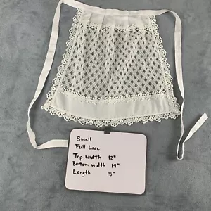 Austrian Folk-wear Dirndl APRONS Cotton-Blend & Lace Traditional Oktoberfest - Picture 1 of 20