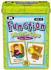 Super Duper Function Match-Ups Fun Deck #FD-12 Speech/Language Therapy, SLP - Picture 1 of 4