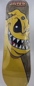Aaron Jaws Homoki Birdhouse Yuk Mouth Yellow Skateboard Deck 8.38" Pink Top - Picture 1 of 10