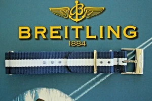 NEW 20MM MILITARY LIGHT WEIGHT NYLON WATCH BAND WATCHBAND STRAP FOR BREITLING 14 - Picture 1 of 3