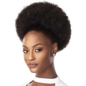 Outre Quick Pony Drawstring Ponytail - Afro Puff Xl - Picture 1 of 10