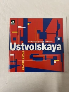 Galina Ustvolskaya Complete Piano Sonata Frank Denyer Classical Music CD - Picture 1 of 8