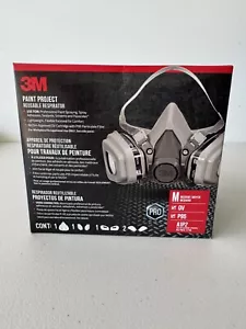 3M Paint Project Reusable Respirator Medium Half Mask - Picture 1 of 4