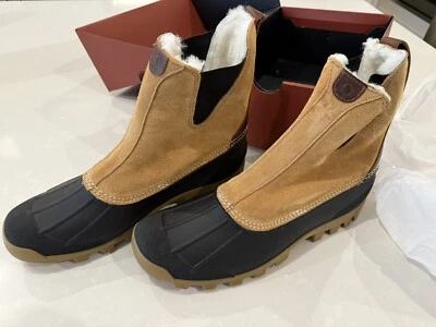 Bota Quoddy Made In Maine Snow/Rain Barn Masculina Tamanho 11 1/2 Nova Na Caixa! - Imagem 1 de 4