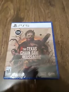 The Texas Chain Saw Massacre w/Poster - Sony PlayStation 5 - NEW/SEALED - Picture 1 of 4