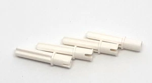 4x Lego Technic NEU Achspin 3L mit Achse 2L 18651 weiß Technik NEU - Picture 1 of 2
