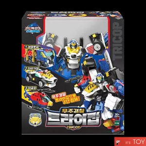 Miniforce Animal Tron TRICOP Space Police 3-Integration Transforming Robot Car - Picture 1 of 9