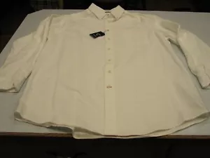 Cremieux Men's Long Sleeve White Dress Shirt Size 2XT NWT ~ 9816 - Picture 1 of 8
