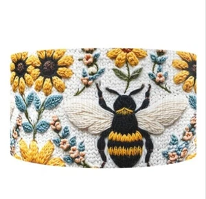 1.5 INCH GROSGRAIN RIBBON Hair Bow Supplies Bee Honey Daisy 1249419 - Picture 1 of 2