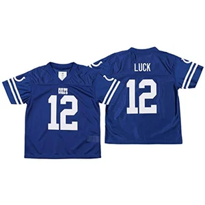 Camiseta deportiva azul del jugador azul del equipo Andrew Luck de los Indianapolis Colts de la NFL Youth 4-18 - Imagen 1 de 3