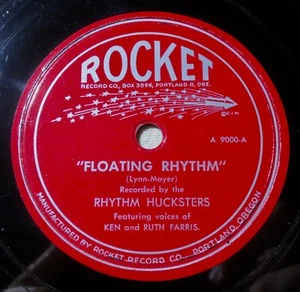 Rhythm Hucksters - Floating Rhythm / I Keep An Eye On Charley - Rocket 9000 - Bild 1 von 2