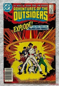 "Lazos familiares" de DC BATMAN AND THE OUTSIDERS #40 parte 2 de diciembre de 1986 casi nuevo* - Imagen 1 de 2
