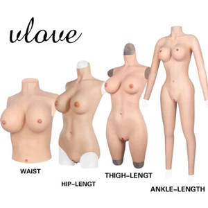 Silikon Body DEG CUP Fake Boob Brustformen Fake Vagina Anzüge Crossdresser - Bild 1 von 25